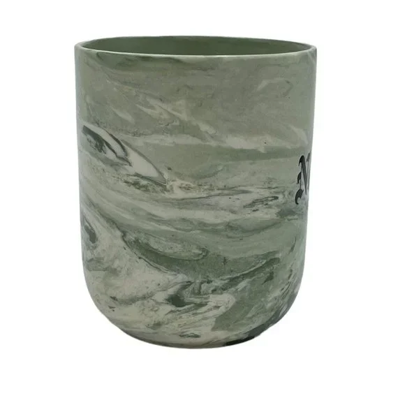 New York Times Coffee Mug Green Marble Swirl, 12 Fluid Ounce - Picture 2 of 8